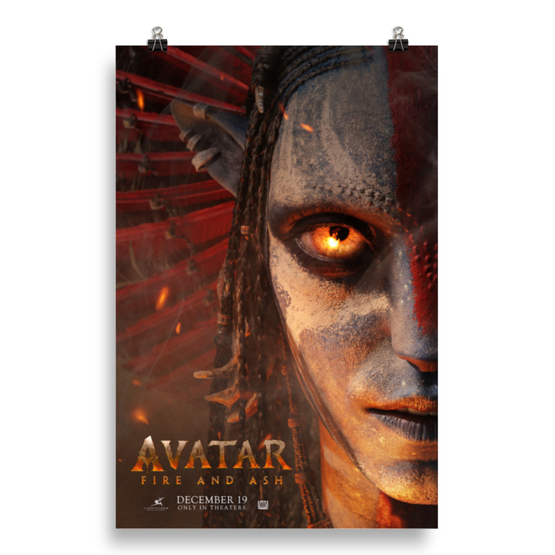 Avatar: Fire and Ash 8K Poster