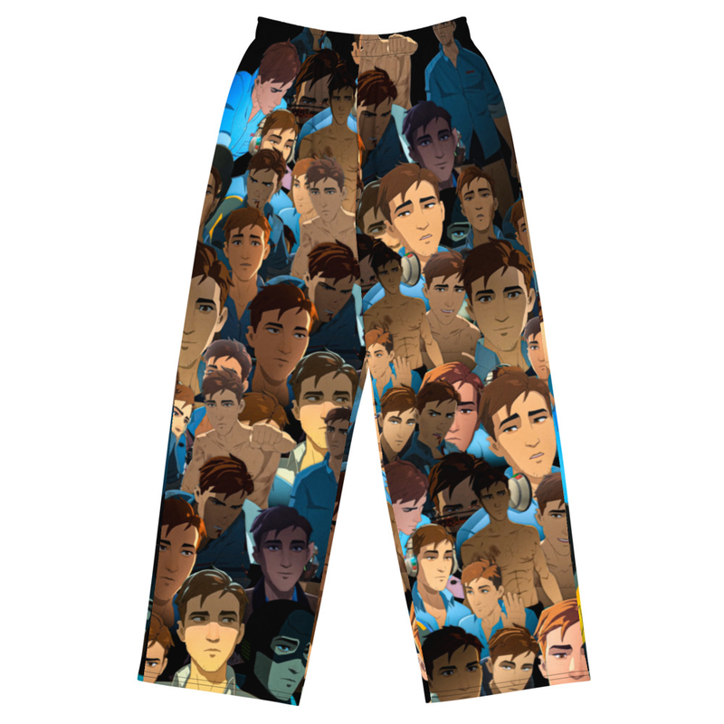 Dispatch Robert Robertson Pajama Pants, Wide Leg Lounge Pants, Dispatch Fan Gift