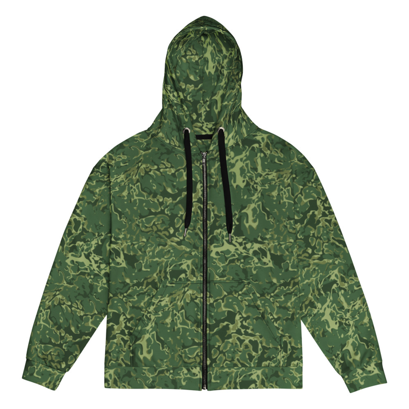 Avatar RDA Camo Zip Up Hoodie, Avatar 2 Military Camouflage Hoodie, Quaritch Fan Gift