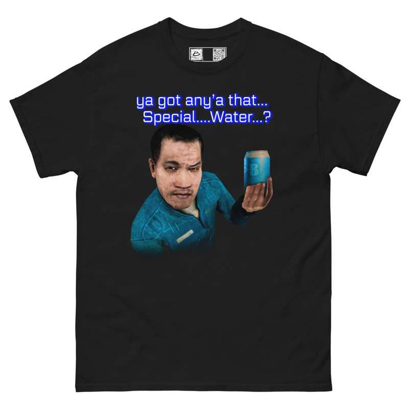 HL2VRAI Christopher T-Shirt, Half Life 2 VR but the AI is Self Aware Water Quote Shirt
