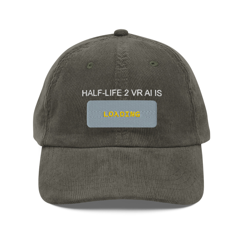 HL2VRAI Loading Screen Patch Cap, Half Life 2 VR but the AI is Self Aware Hat